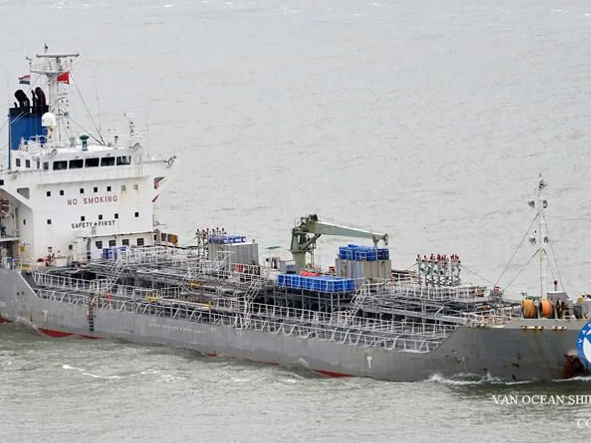 Kapal tanker minyak/kimia untuk dijual