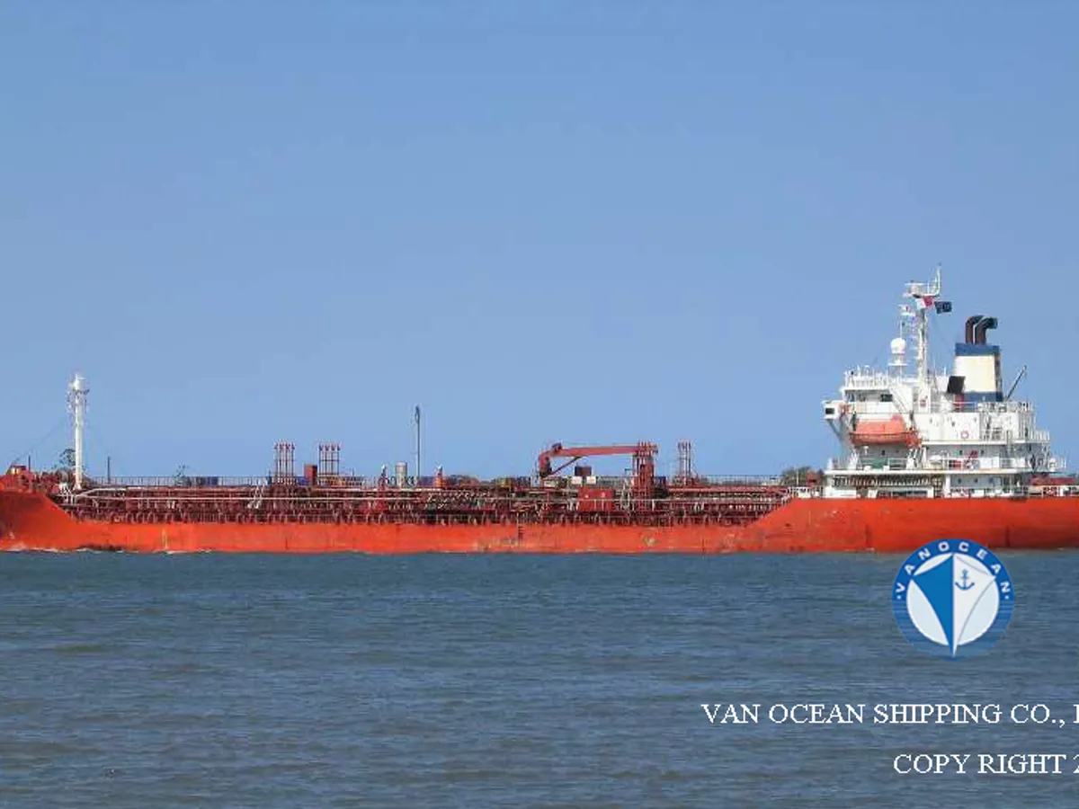 Kapal tanker minyak/kimia untuk dijual