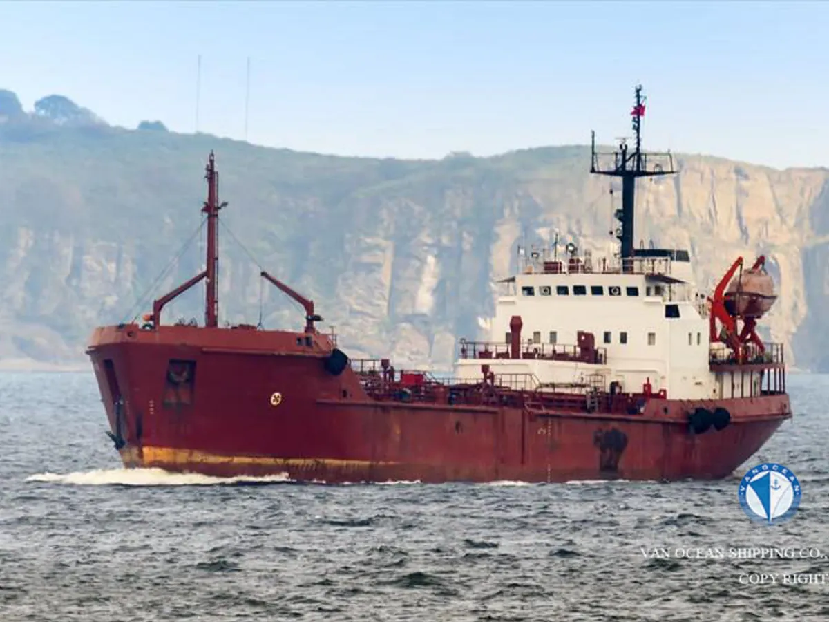 Kapal tanker minyak/kimia untuk dijual