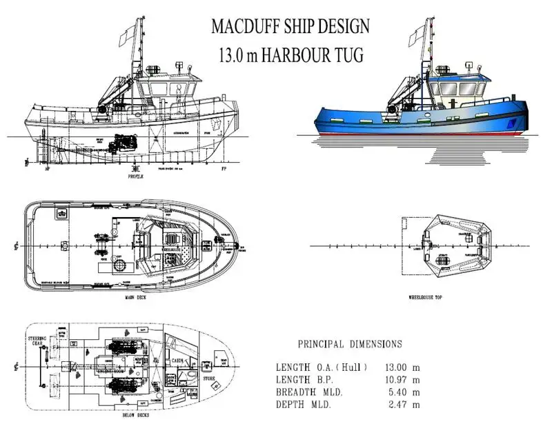 Kapal tunda untuk dijual