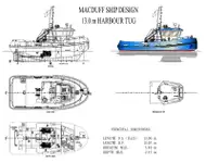 Kapal tunda untuk dijual