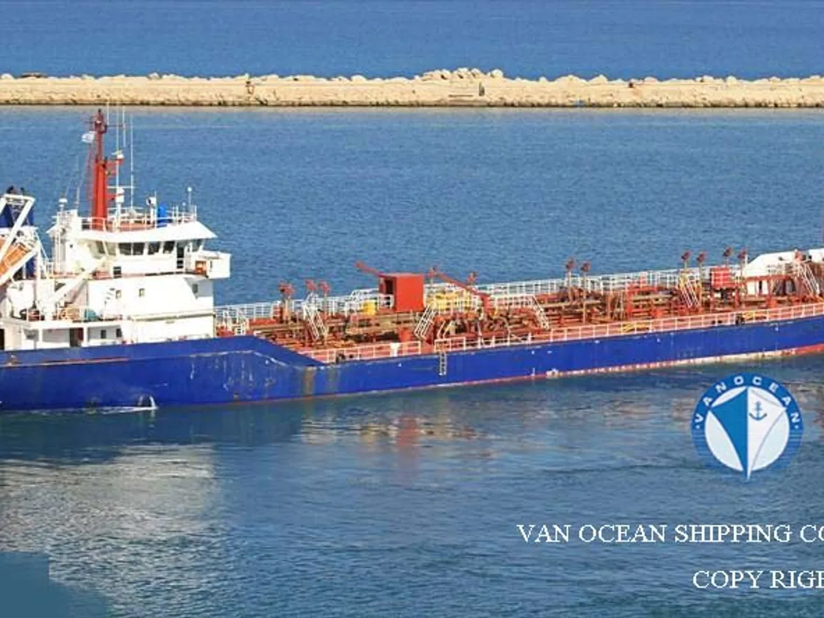 Kapal tanker minyak/kimia untuk dijual