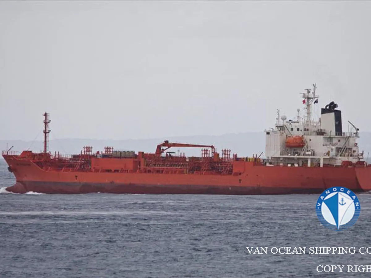Kapal tanker minyak/kimia untuk dijual
