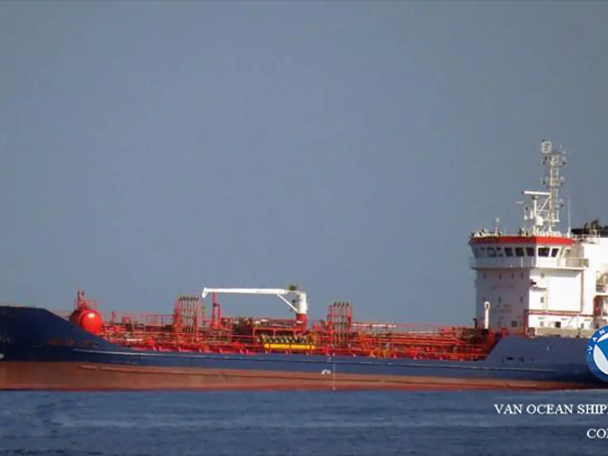 Kapal tanker minyak/kimia untuk dijual