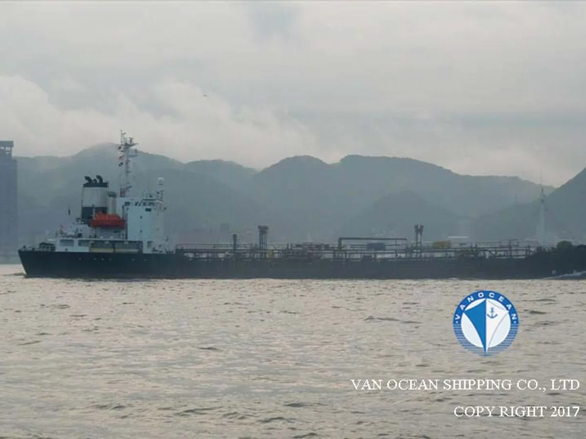 Kapal tanker minyak/kimia untuk dijual