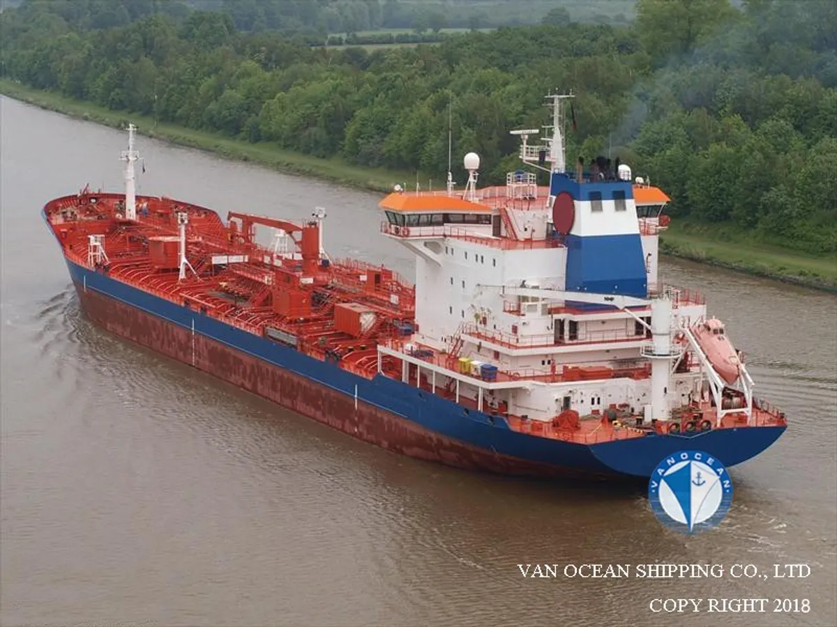 Kapal tanker minyak/kimia untuk dijual
