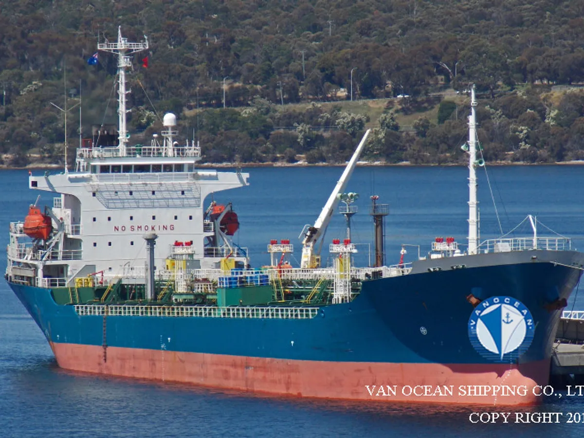 Kapal tanker minyak/kimia untuk dijual
