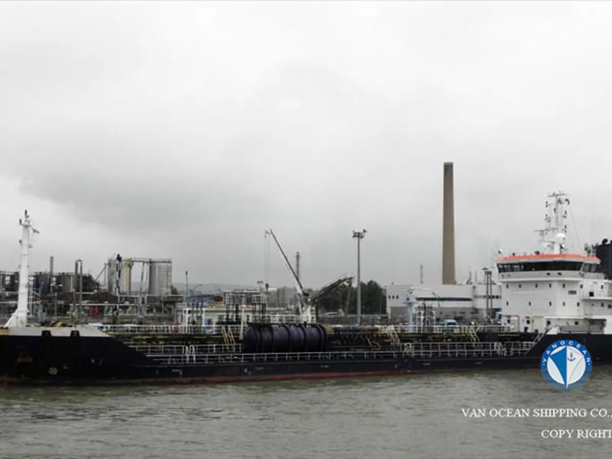 Kapal tanker minyak/kimia untuk dijual