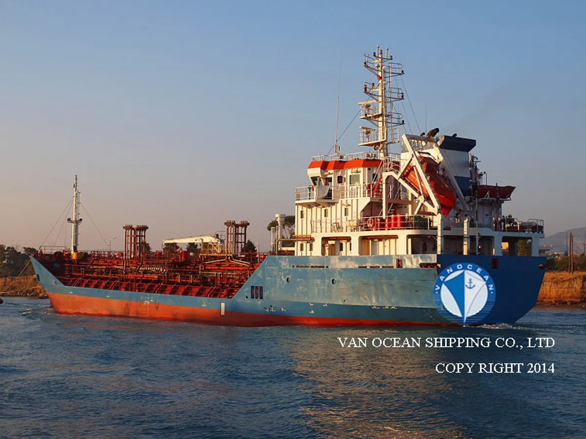 Kapal tanker minyak/kimia untuk dijual