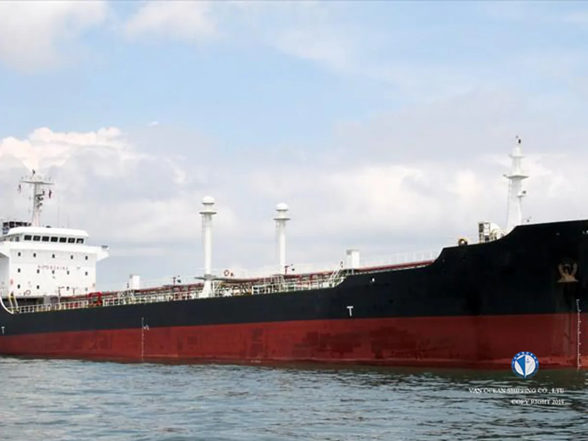 Kapal tanker minyak/kimia untuk dijual