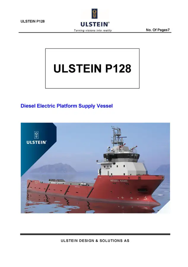 Kapal suplai platform (PSV) untuk dijual