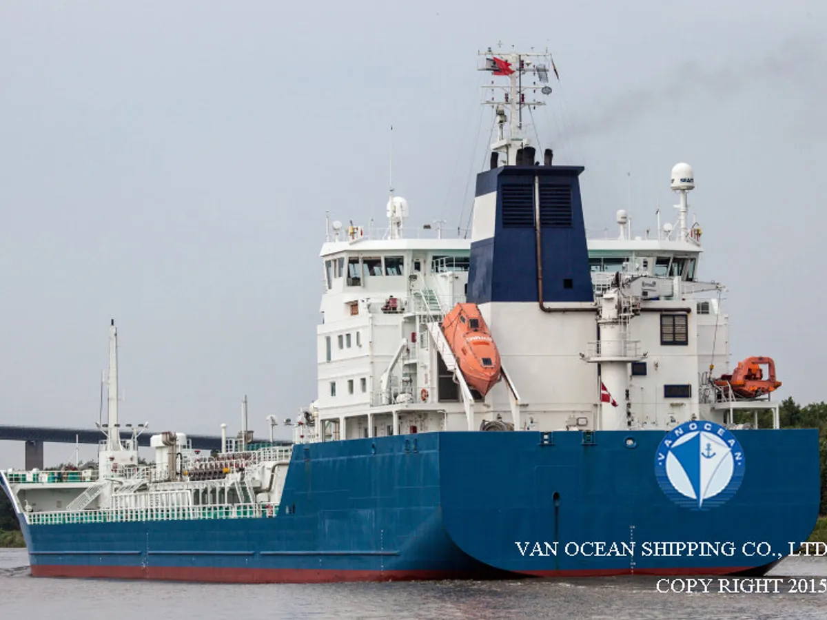Kapal tanker minyak/kimia untuk dijual