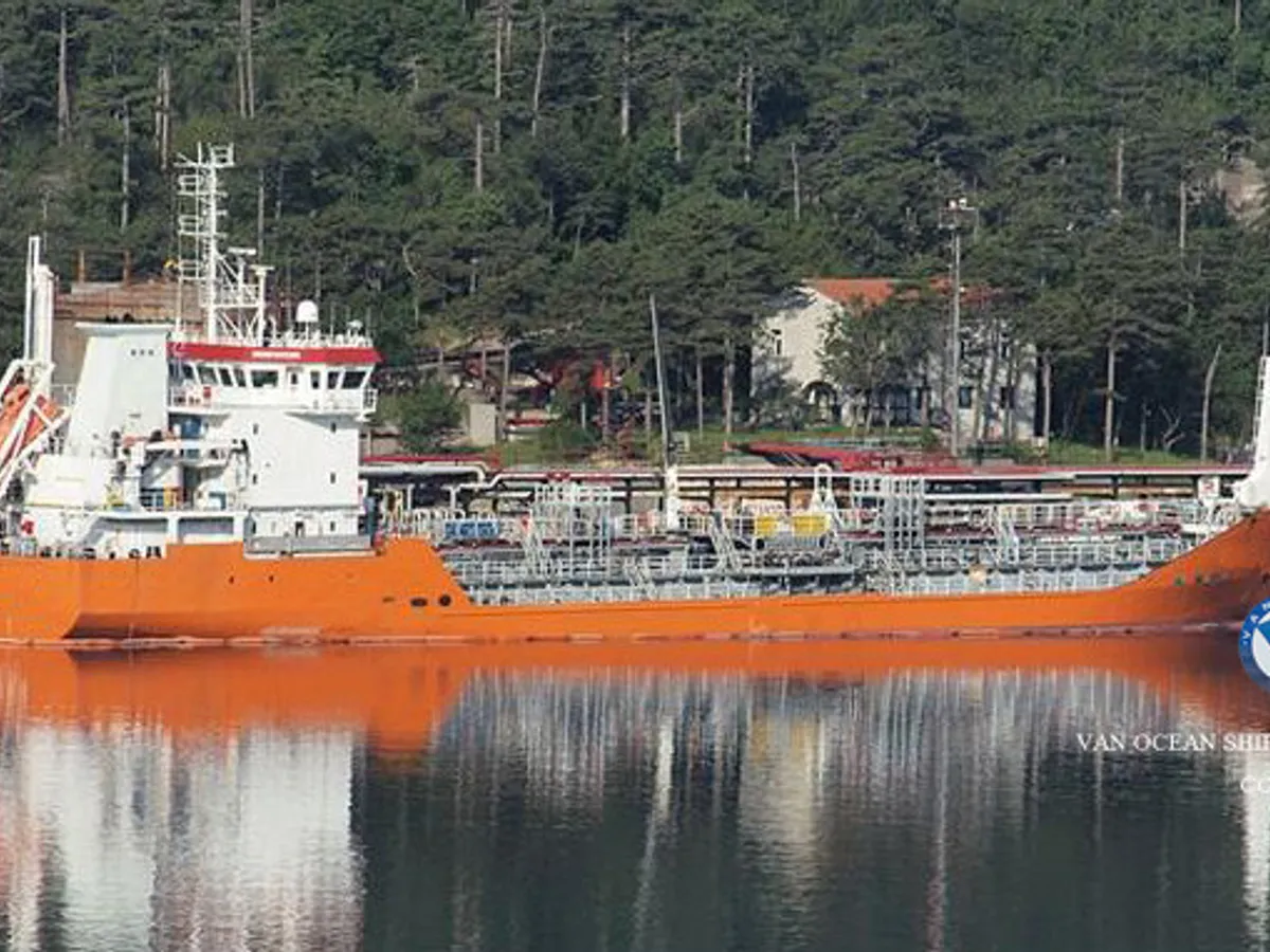 Kapal tanker minyak/kimia untuk dijual