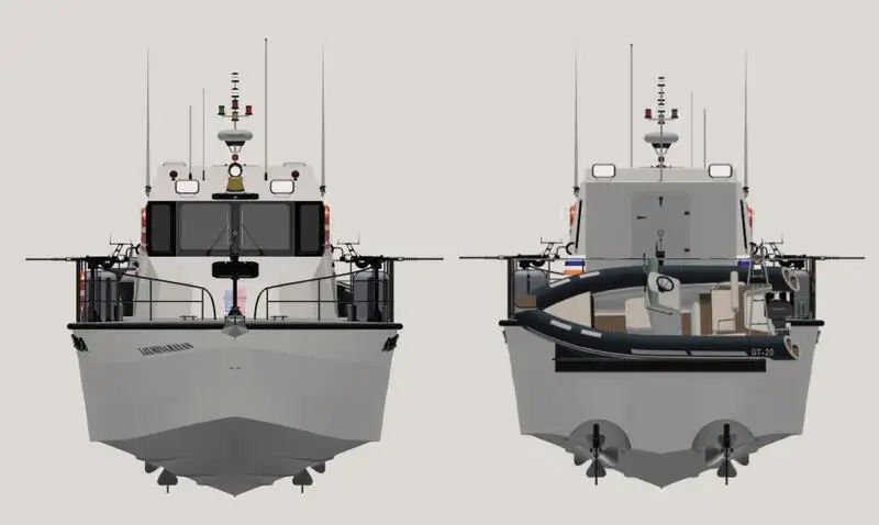 Kapal patroli untuk dijual
