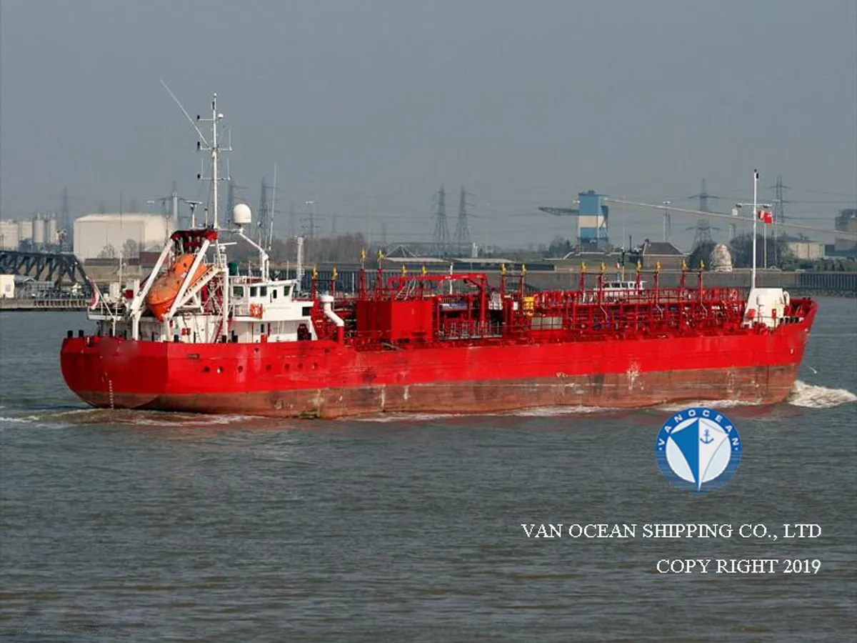 Kapal tanker minyak/kimia untuk dijual