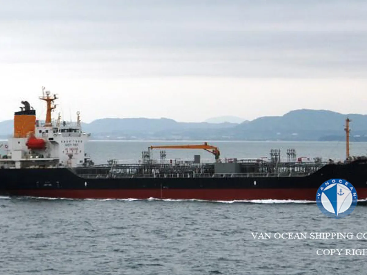 Kapal tanker minyak/kimia untuk dijual