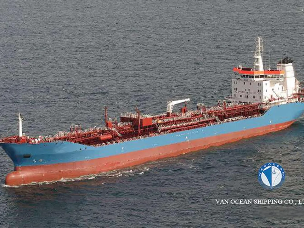 Kapal tanker minyak/kimia untuk dijual