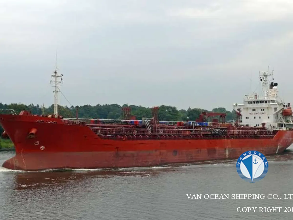 Kapal tanker minyak/kimia untuk dijual