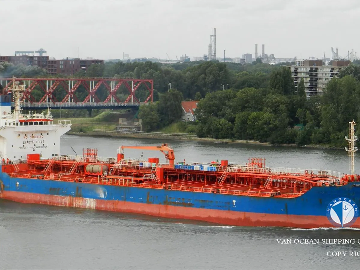 Kapal tanker minyak/kimia untuk dijual