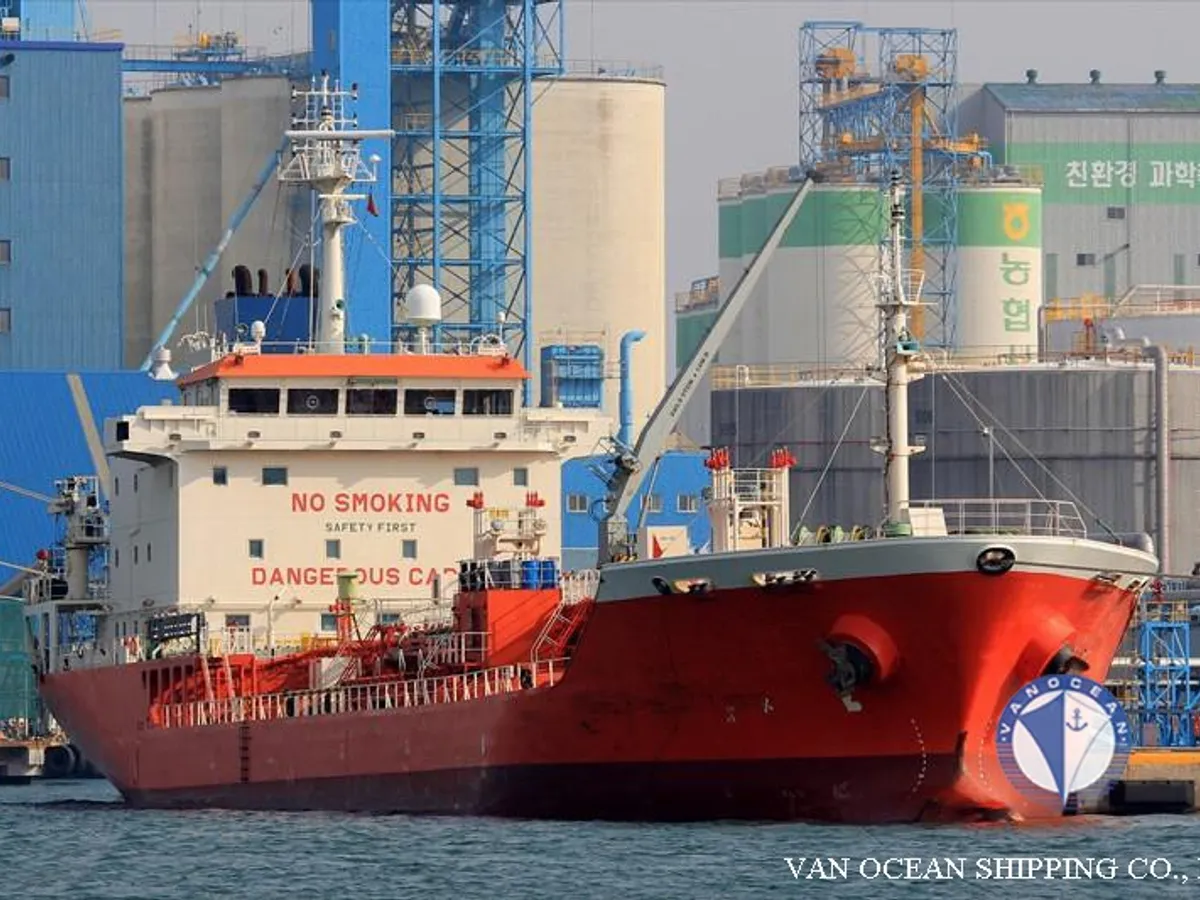 Kapal tanker minyak/kimia untuk dijual