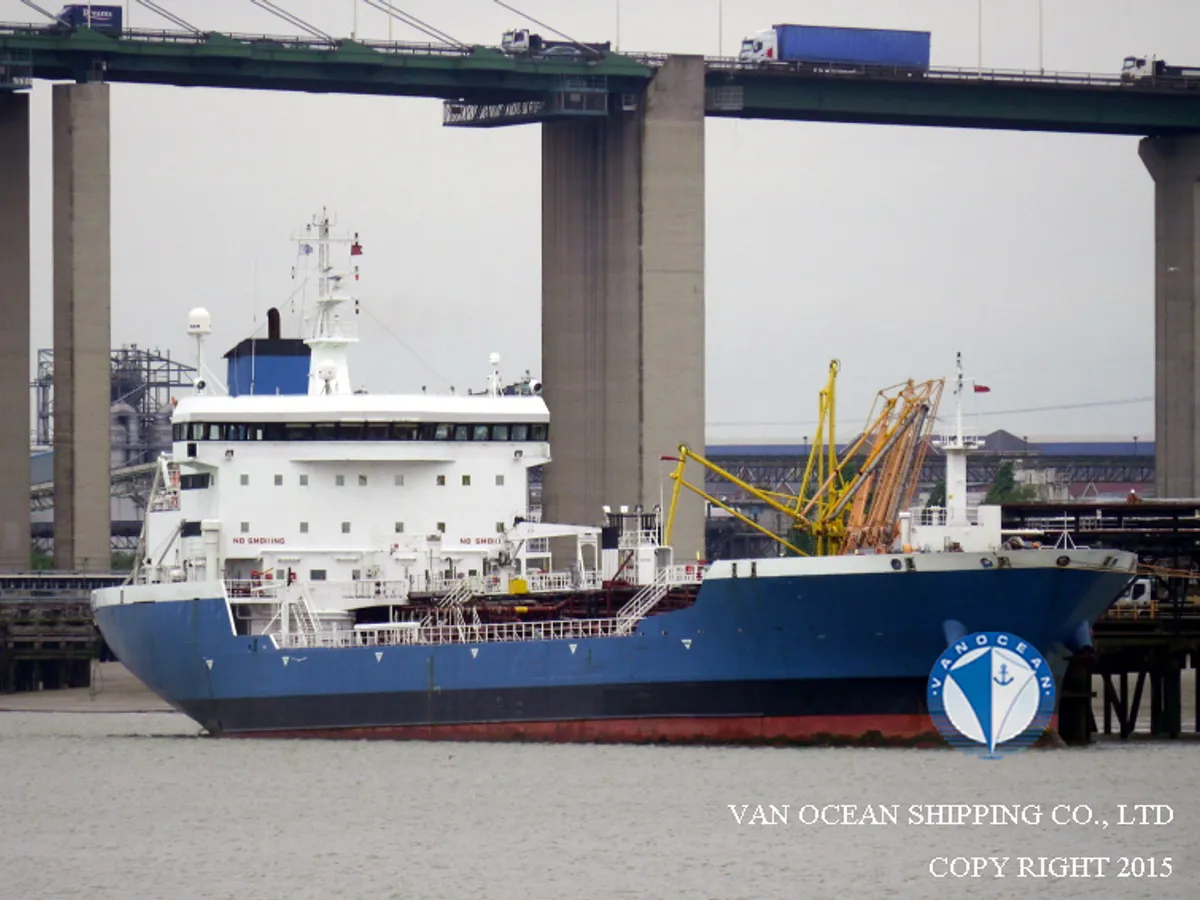 Kapal tanker minyak/kimia untuk dijual