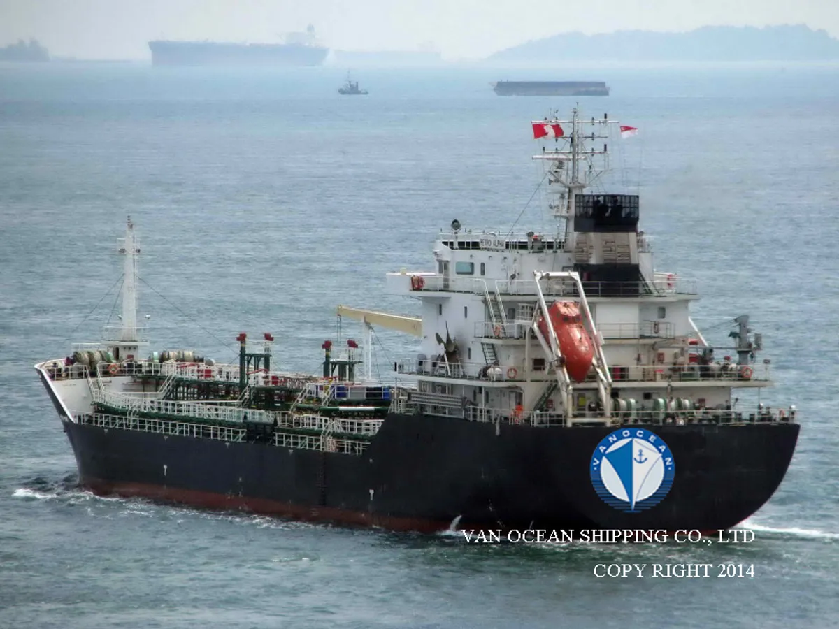 Kapal tanker minyak/kimia untuk dijual