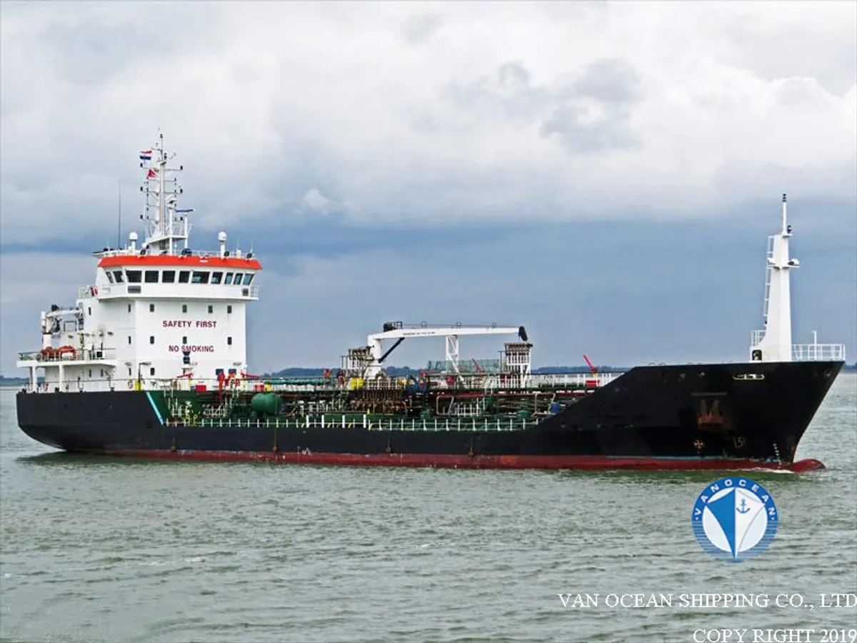 Kapal tanker minyak/kimia untuk dijual