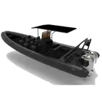 Perahu karet kaku untuk dijual