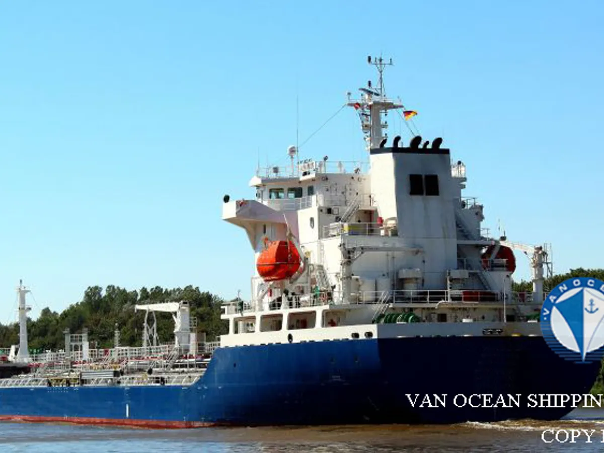 Kapal tanker minyak/kimia untuk dijual