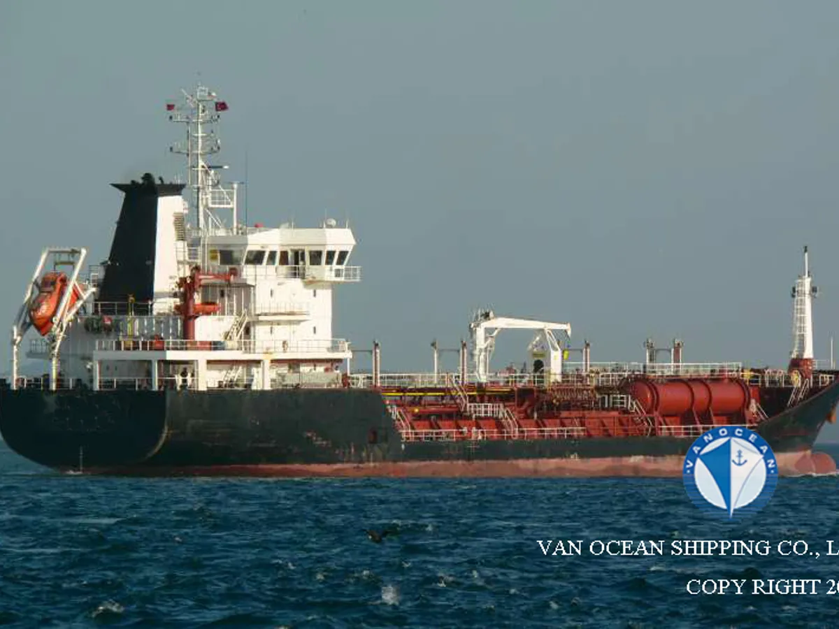 Kapal tanker minyak/kimia untuk dijual