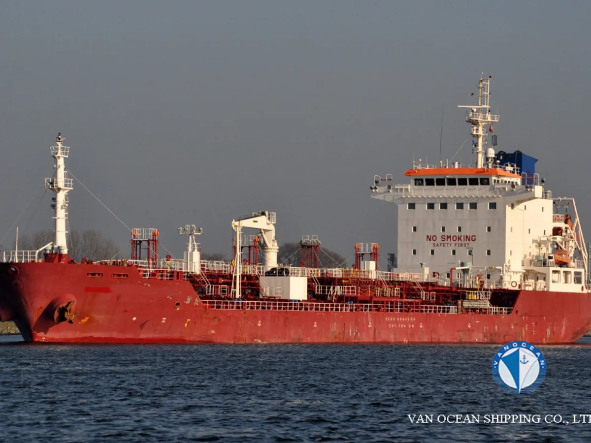 Kapal tanker minyak/kimia untuk dijual