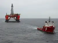 Rig pengeboran lepas pantai untuk dijual