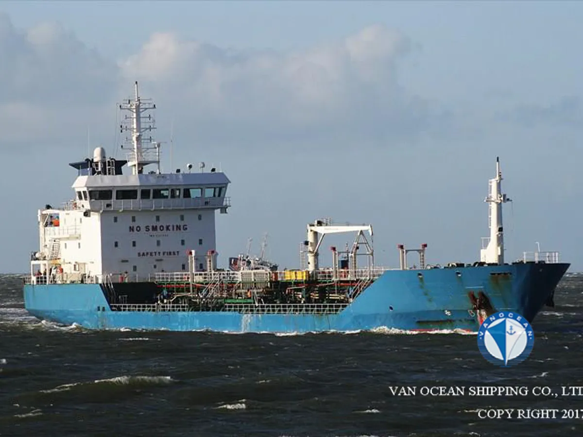 Kapal tanker minyak/kimia untuk dijual