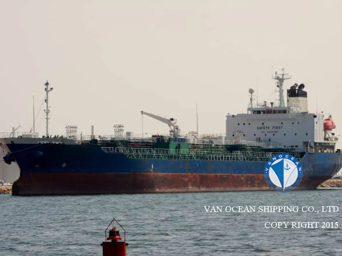 Kapal tanker minyak/kimia untuk dijual