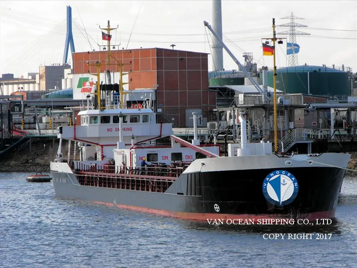 Kapal tanker minyak/kimia untuk dijual