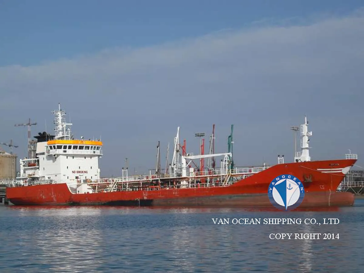 Kapal tanker minyak/kimia untuk dijual