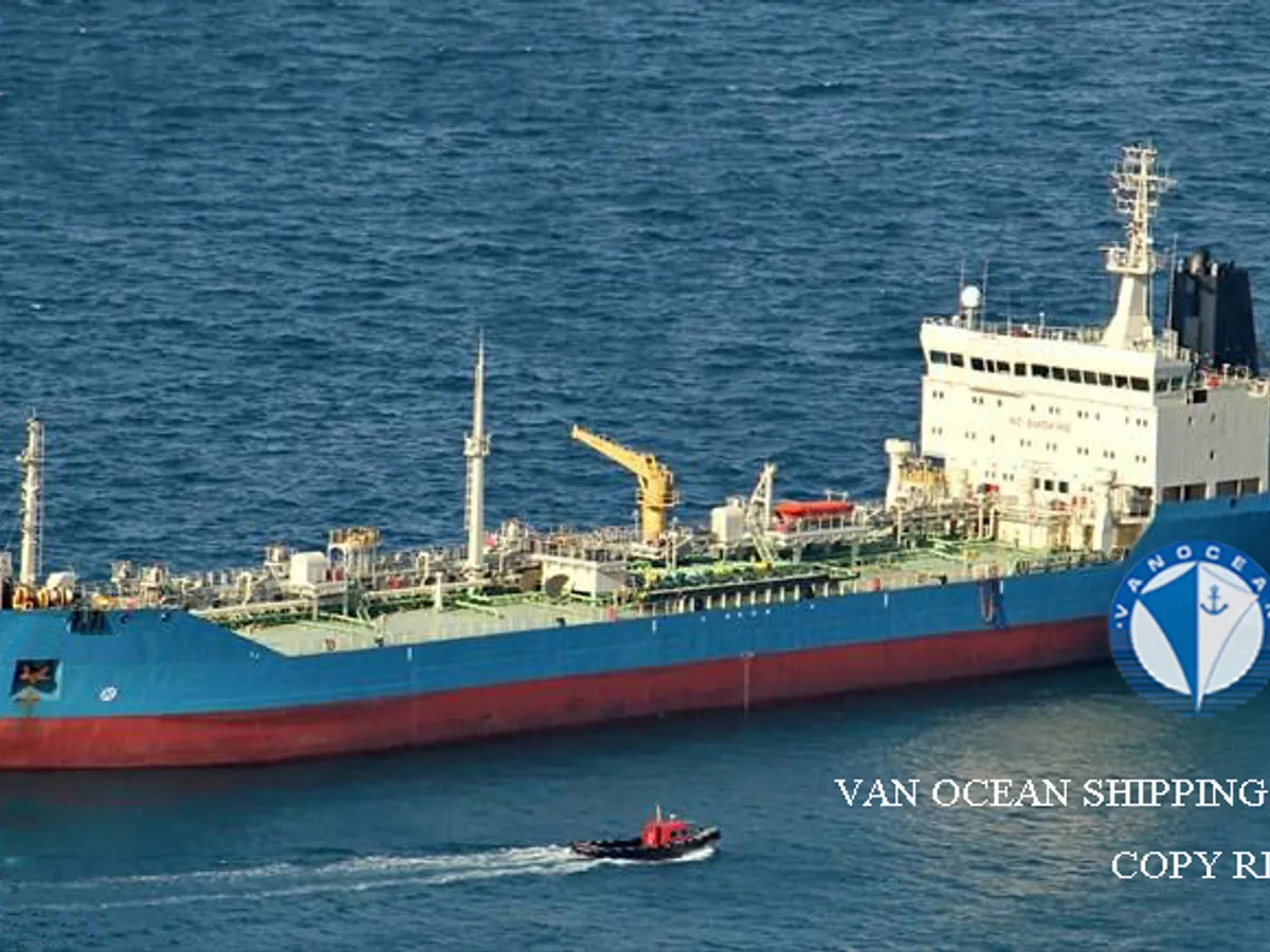 Kapal tanker minyak/kimia untuk dijual
