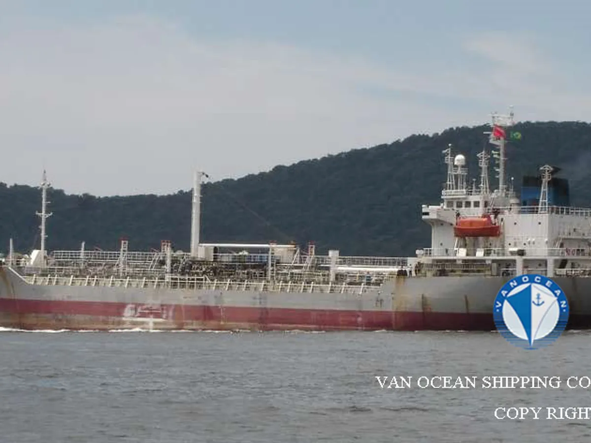 Kapal tanker minyak/kimia untuk dijual