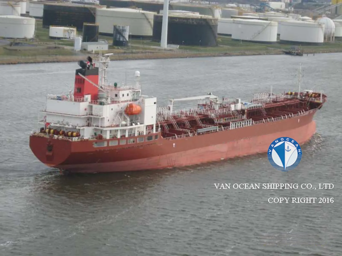 Kapal tanker minyak/kimia untuk dijual