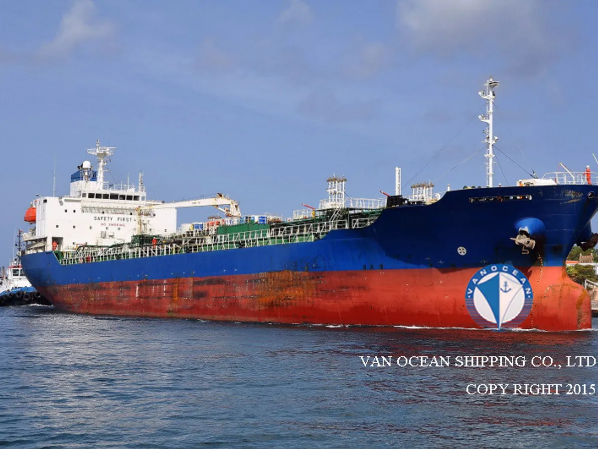 Kapal tanker minyak/kimia untuk dijual