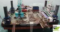 Rig pengeboran lepas pantai untuk dijual