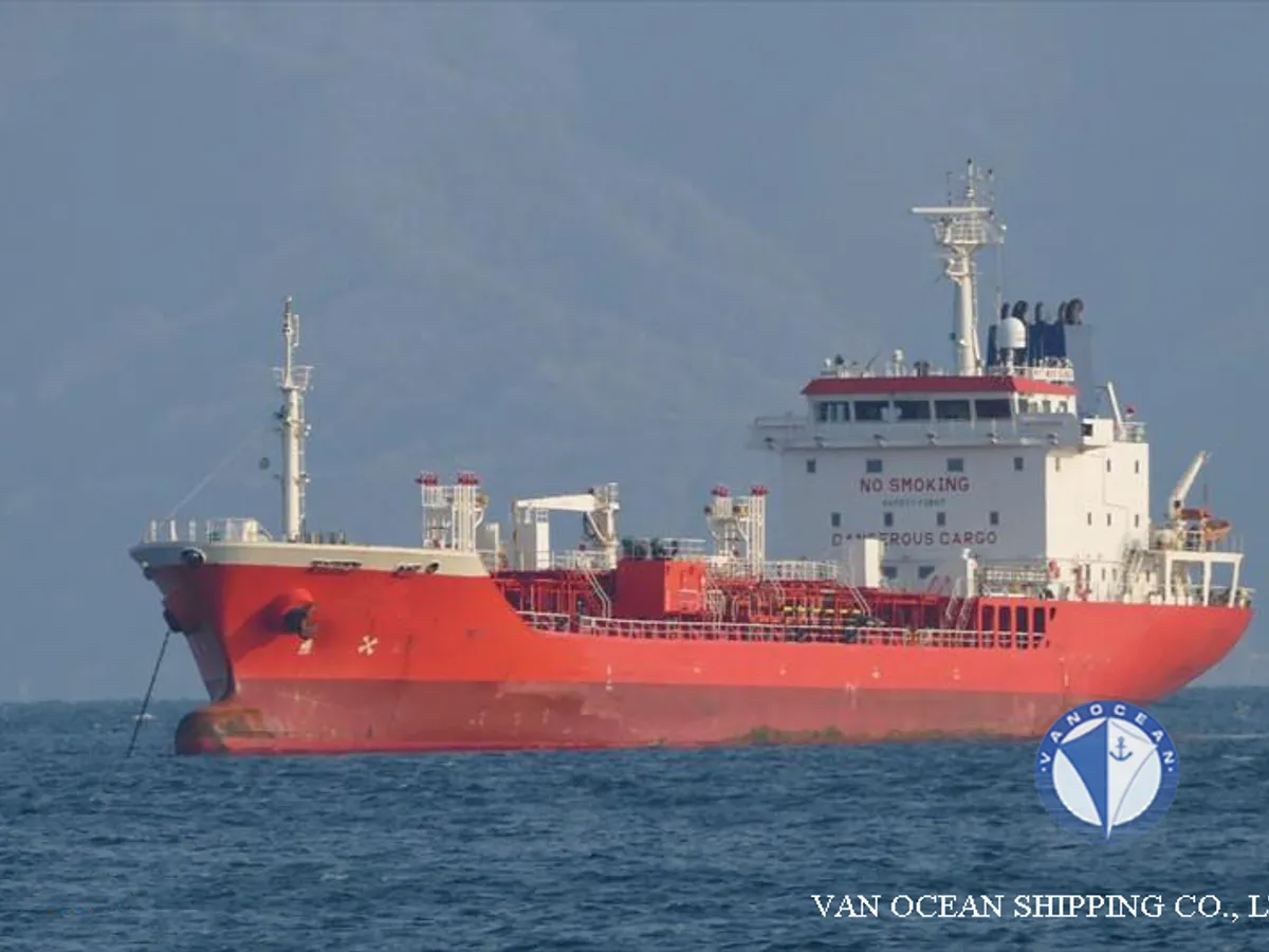 Kapal tanker minyak/kimia untuk dijual