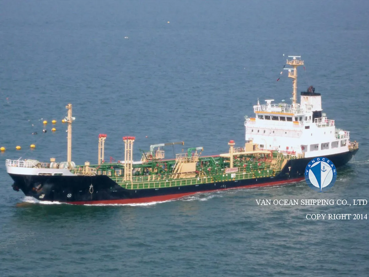 Kapal tanker minyak/kimia untuk dijual