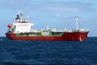 Oil/Chemical tanker dijual