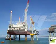 Rig pengeboran lepas pantai untuk dijual