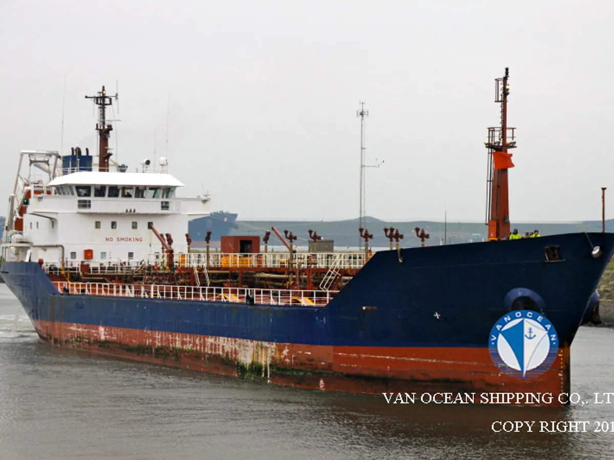 Kapal tanker minyak/kimia untuk dijual