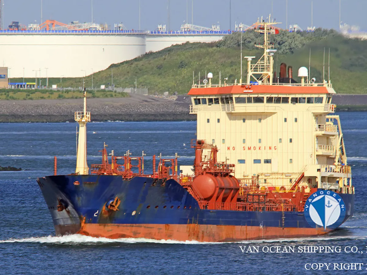 Kapal tanker minyak/kimia untuk dijual