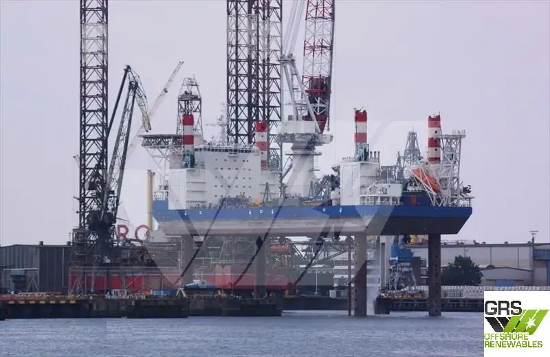 Rig pengeboran lepas pantai untuk dijual