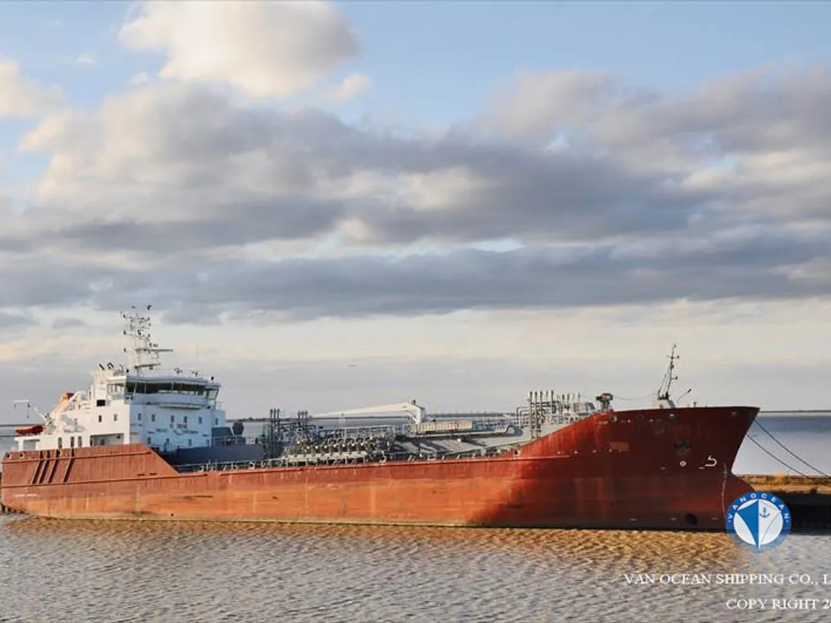 Kapal tanker minyak/kimia untuk dijual