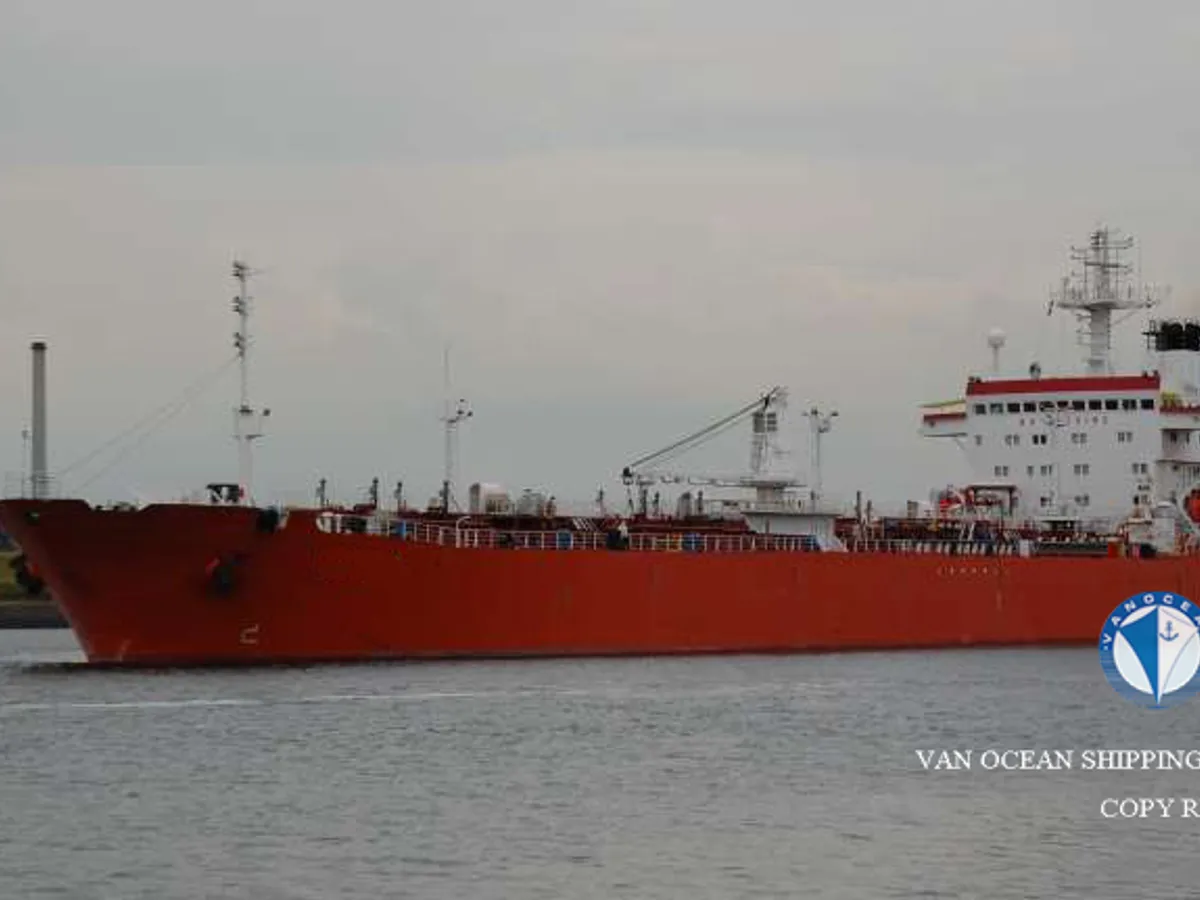 Kapal tanker minyak/kimia untuk dijual